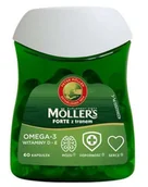 Przeziębienie i grypa - Axellus Möllers Forte z tranem - 60 kapsułek - miniaturka - grafika 1