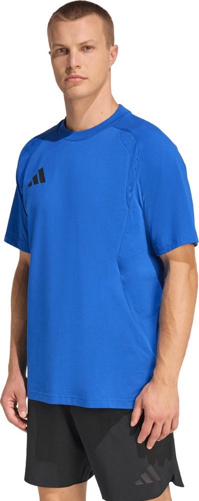 Koszulka męska adidas Tiro 26 Travel niebieska KD1134 L