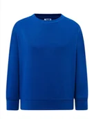 Bluzy dla dziewczynek - Bluza dziecięca robocza chabrowa roz. 5/6 - miniaturka - grafika 1