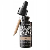 Podkłady do twarzy - Gosh Foundation Drops Podkład do twarzy 008 Honey, 30ml - miniaturka - grafika 1