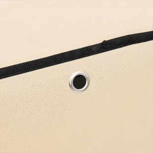 Lumarko Szafka na buty, kremowa, 60x28x90 cm, materiałowa - Szafki na buty - miniaturka - grafika 8