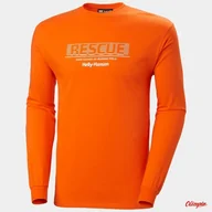Koszulki męskie - Koszulka męska HELLY HANSEN Yu Long Sleeve - Bright - miniaturka - grafika 1