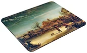 Podkładki pod mysz - Podkładka Krajobraz zimowy Rembrandta Rembrandt 60x40cm - miniaturka - grafika 1