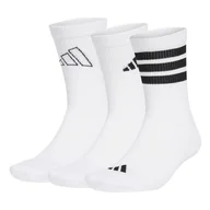 Skarpetki damskie - Skarpety za kostkę ADIDAS LOGO PACK 3PP JI6316 – Biały - miniaturka - grafika 1