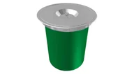 Kosze na śmieci - Franke KEA - Wbudowany kosz na śmieci F 12, zielony 134.0035.043 - miniaturka - grafika 1