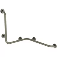 Akcesoria dla osób starszych i niepełnosprawnych - Poręcz wannowo-prysznicowa dla niepełnosprawnych Faneco S32UPPL lewa 60x60x60 cm - miniaturka - grafika 1