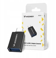 Wtyczki i adaptery - Adapter Wozinsky W10GY1S USB-C - USB-A 3.2 10Gb/s - czarny - miniaturka - grafika 1
