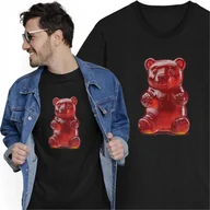 Koszulki męskie - Koszulka z Żelkowym Misiem Misiek Miś Haribo Żelka Żelki - miniaturka - grafika 1