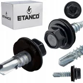 Wkręty - Wkręty samowiercące do stali, metalu ETANCO GT5 5,5x19mm RAL 7016 250 szt. - miniaturka - grafika 1