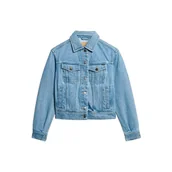 Kurtki damskie - Ozdobna kurtka dżinsowa - Superdry - miniaturka - grafika 1