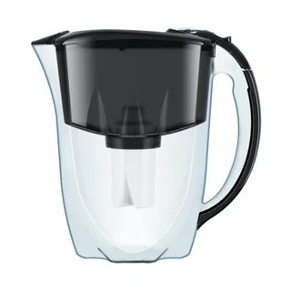 Dzbanek filtrujący Aquaphor Ideal 2,8 l z wkładem B100-15 czarny - Dzbanki filtrujące - miniaturka - grafika 1