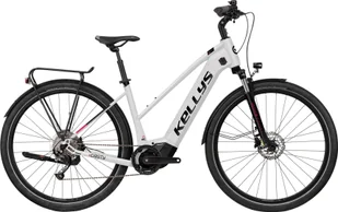 Rower elektryczny Kellys E-Cristy 30 28" biały - Rowery elektryczne - miniaturka - grafika 1