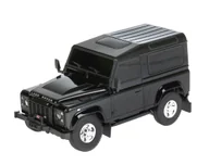 Zabawki zdalnie sterowane - Land Rover Defender R/C skala 1:24 Rastar 78500 samochód sterowany czarny - miniaturka - grafika 1
