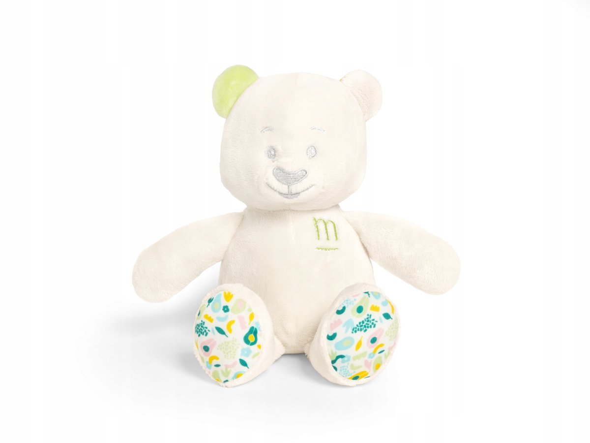 Mustela Przytulanka dla niemowlaka, pierwsza maskotka dla dziecka Miś Musti