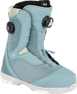 Nitro Damskie męskie Cypress Boa Dual '23 All Mountain Freestyle system szybkiego sznurowania łódź snowboardowa, Blue-Grey, MP 23,0 // EU 36 // US 5,5 - Buty snowboardowe - miniaturka - grafika 1