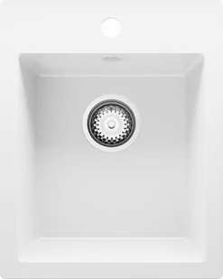 Zlew BRANDE JOY 400-40 WHITE (biały) - Zlewozmywaki - miniaturka - grafika 1