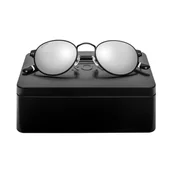 Pływanie - Okrągłe okulary stal nierdzewna Surf SIROKO Notting Hill Czarny Mężczyzna - miniaturka - grafika 1