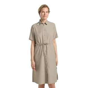 Sukienka Jack Wolfskin WAIMEA DRESS W stone - XS - Sukienki - miniaturka - grafika 1