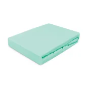 Prześcieradła - Darymex D.GRUCA I R.RĄCZKA SPÓŁKA JAWNA Prześcieradło z gumką, Jersey, 180x200 cm, miętowe - miniaturka - grafika 1