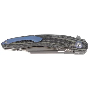 Nóż składany Bestech Fanga Carbon Fiber / Beige G10, Satin D2 by Kombou (BG18D) - Noże - miniaturka - grafika 7