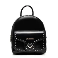 Plecaki - Love Moschino Plecak JC4032PP1ELF100A Czarny - miniaturka - grafika 1
