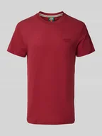Koszulki męskie - T-shirt z wyhaftowanym logo - miniaturka - grafika 1
