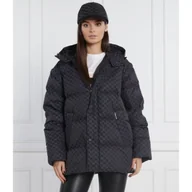 Kurtki damskie - Karl Lagerfeld Puchowa kurtka 2w1 Reflect Monogram | Regular Fit - miniaturka - grafika 1