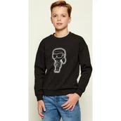 Bluzy dla chłopców - Karl Lagerfeld Kids Bluza | Regular Fit - miniaturka - grafika 1