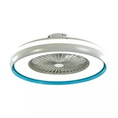 Wentylatory łazienkowe - V-TAC lampa sufitowa VT-5022 led 60 x 20 cm 220V 45W 3000lm biała twm_977330 - miniaturka - grafika 1