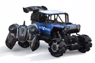 Zabawki zdalnie sterowane - Samochód Zdalnie Sterowany Crawler Auto RC Rock Defender Generator Dymu - miniaturka - grafika 1