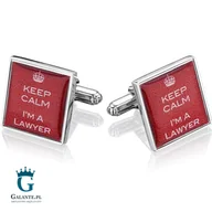 Spinki do mankietów i krawatów - Spinki do mankietów Dla prawnika PS-031 - miniaturka - grafika 1