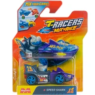 Samochody i pojazdy dla dzieci - T-RACERS 2.0 MIX 'N RACE MAGIC BOX CRAZY 003 SAMOCHÓD POJAZD SPEED SHARK 15 - miniaturka - grafika 1