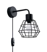 Lampy ścienne - Kinkiet SUBA czarny - miniaturka - grafika 1