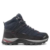 Buty trekkingowe męskie - Trekkingi CMP Rigel Mid Trekking Shoes Wp 3Q12947 Granatowy - miniaturka - grafika 1