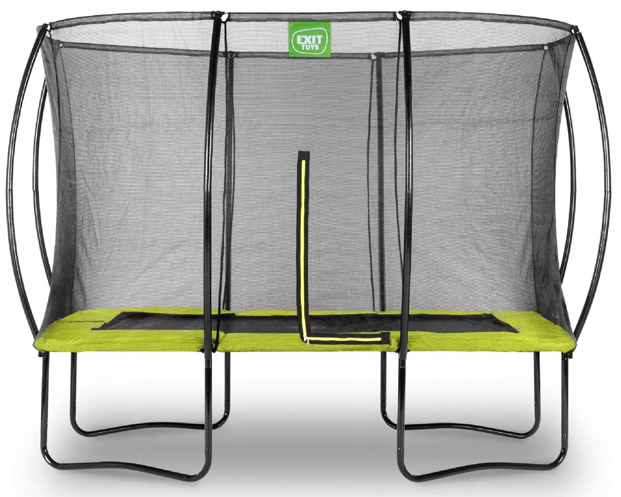 Exit Trampolina prostokątna Exit Silhouette 214 x 305 cm Lime holenderska markowa 12.93.70.40