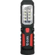 Oświetlenie warsztatowe - Yato Latarka diodowa warsztatowa 8+1 LED 2w1 magnetyczna 3xAA - YT-08513 - miniaturka - grafika 1