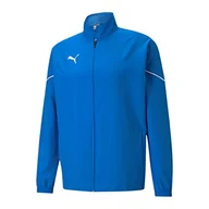 Kurtki męskie - Puma Męska kurtka Teamrise Sideline tkana Elektryczna niebieska cytryna Black 3XL 657326 - miniaturka - grafika 1