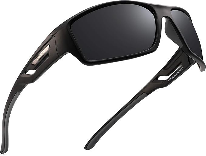 Pukclar Męskie Okulary Sportowe, Polaryzacyjne, Okulary Przeciwsłoneczne, Okulary Dla Kierowcy, Uv400, Kategoria 3