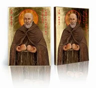 Ikony i obrazy sakralne - Ikona religijna Święty Brat Albert Chmielowski - miniaturka - grafika 1