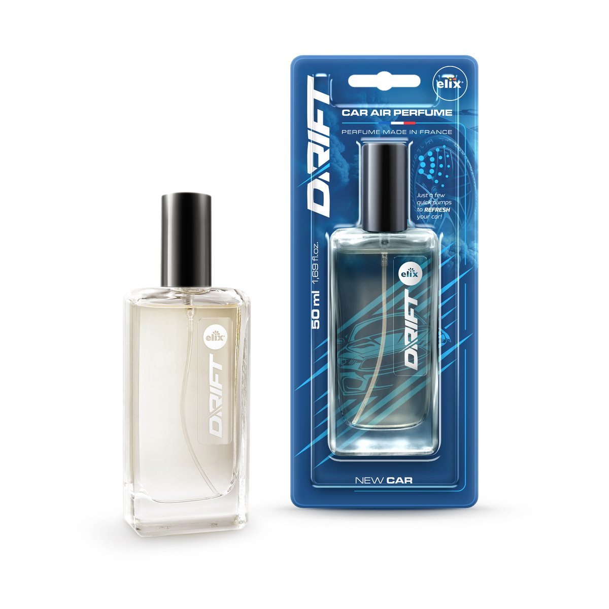 DRIFT – ekskluzywny zapach samochodowy 50 ml - New Car