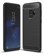 Etui i futerały do telefonów - Etui Pancerne Karbon Samsung Galaxy S9 Czarny - miniaturka - grafika 1
