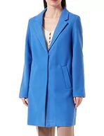 Płaszcze damskie - VERO MODA Vmpop Coat Noos płaszcz Kobiety, Beaucoup Blue, XS - miniaturka - grafika 1
