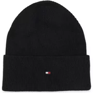 Czapki damskie - Tommy Hilfiger Czapka ESSENTIAL FLAG | z dodatkiem kaszmiru - miniaturka - grafika 1