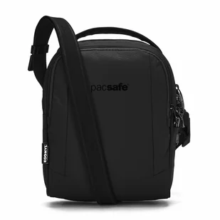 Torba na ramię antykradzieżowa Pacsafe LS100 - czarna - Nerki - miniaturka - grafika 1