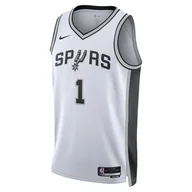 Swetry męskie - Koszulka męska Nike Dri-FIT NBA Swingman San Antonio Spurs Association Edition - Biel - miniaturka - grafika 1