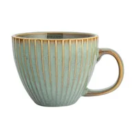 Filiżanki - Filiżanka porcelanowa Reactive sage 450 ml zielony - miniaturka - grafika 1