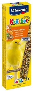 Vitakraft Kracker 2szt Kanarek Miodowy 60g [10607] 4078 - Przysmaki dla ptaków - miniaturka - grafika 1