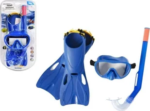 Bestway Zestaw Do Nurkowania Niebieski Maska, Płetwy, Rurka Bestway 25039 - Zabawki i gry sportowe - miniaturka - grafika 1