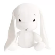 Maskotki i pluszaki - Effik Effik Królik M Biały, białe uszy, 35 cm - miniaturka - grafika 1