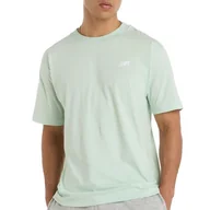 Koszulki męskie - Koszulka męska New Balance MT41509CYS - miętowa - miniaturka - grafika 1